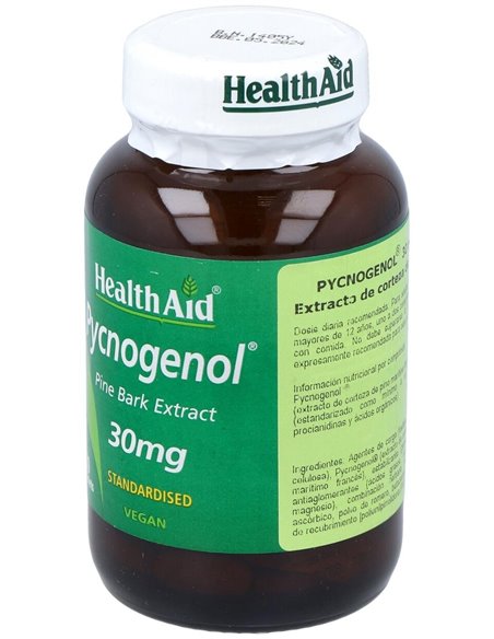 Pycnogenol 30Mg. 30Comp. Health Aid de Health Aid