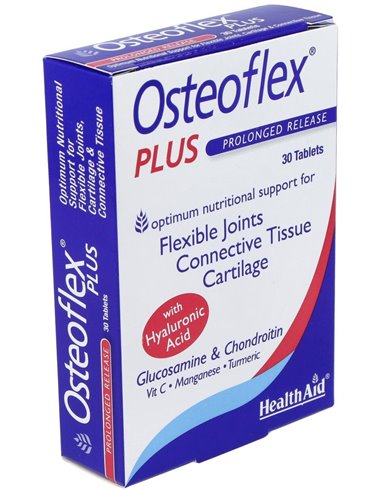 Osteoflex Plus Con Ac.Hialuronico 30Comp. de Health Aid