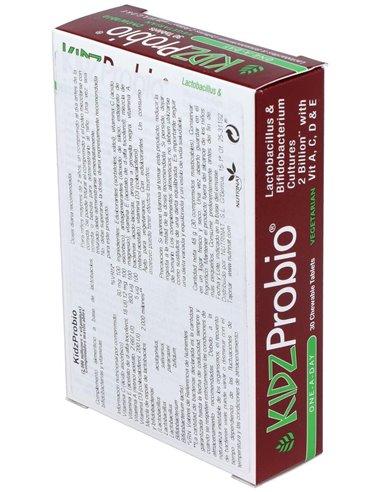 Kidzprobio Comprimidos Masticables 30 Comp de Health Aid