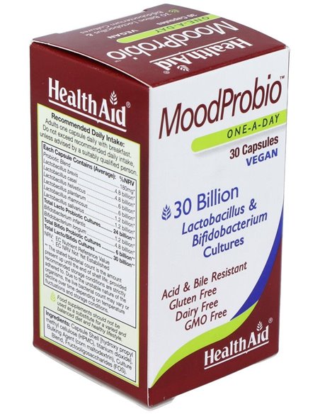 Moodprobio 30Billion Vegan 30Vcaps. de Health Aid