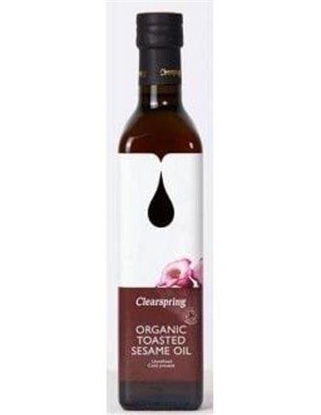 Aceite De Sesamo Tostado 500Ml. de Clearspring