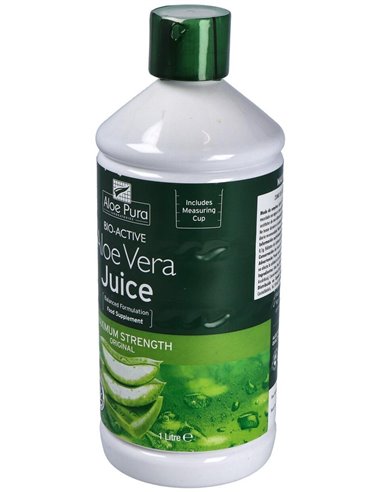 Aloe Pura Zumo Aloe Vera Potencia Maxima 1Litro de Madal Bal