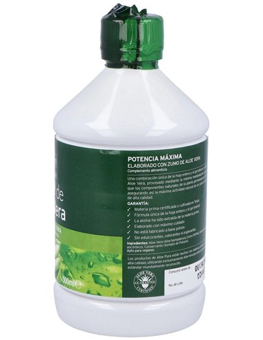 Aloe Pura Zumo Aloe Vera 500Ml. de Madal Bal