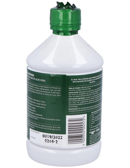 Zumo Aloe Vera Potencia Máxima 500 ml  de Madal Bal