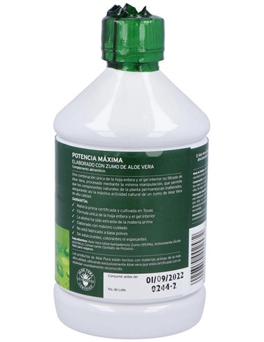 Zumo Aloe Vera Potencia Máxima 500 ml  de Madal Bal