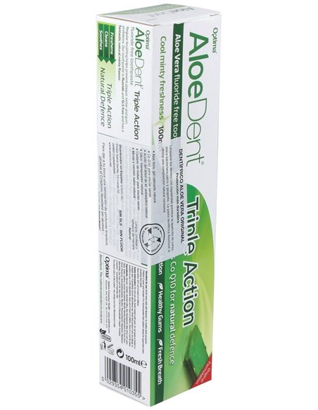 Aloedent Aloe Vera Triple Accion Dentifrico 100Ml. de Madal Bal