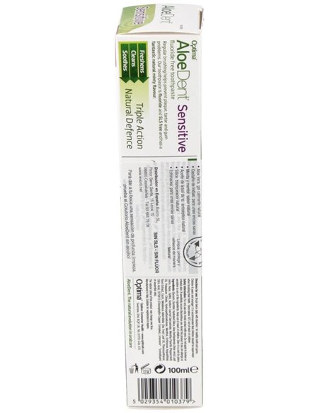 Dentífrico Aloe Vera Dientes Sensibles 100 ml  de Madal Bal