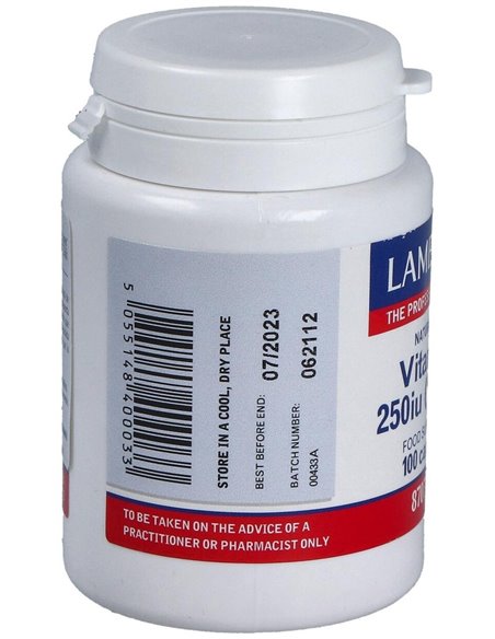Vitamina E Natural 250 UI de Lamberts