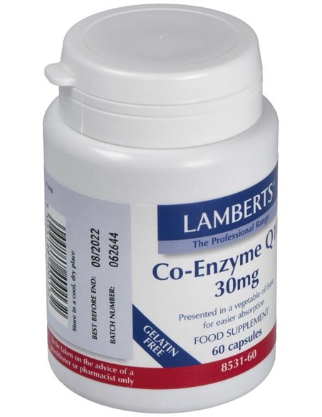 Coenzima Q10 30 mg 60 Caps. de Lamberts