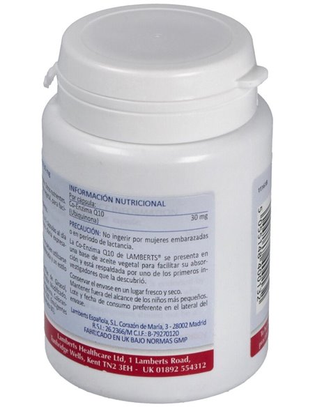 Coenzima Q10 30 mg de Lamberts