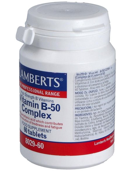 Complejo de Vitaminas B-50 de Lamberts