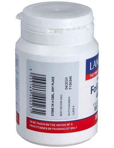 Ácido Fólico 400 µg de Lamberts