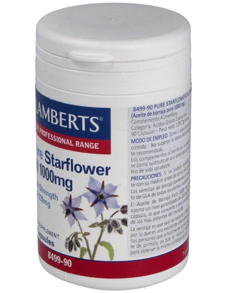 Aceite de Borraja 1000 mg 90 Caps. de Lamberts