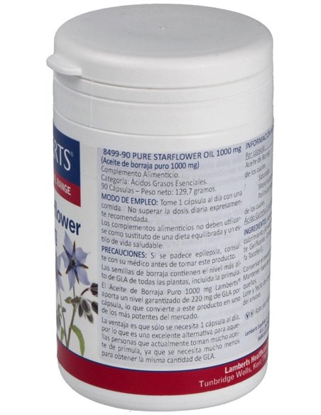 Aceite de Borraja 1000 mg de Lamberts