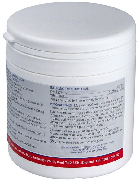 Ácido Ascórbico de Lamberts