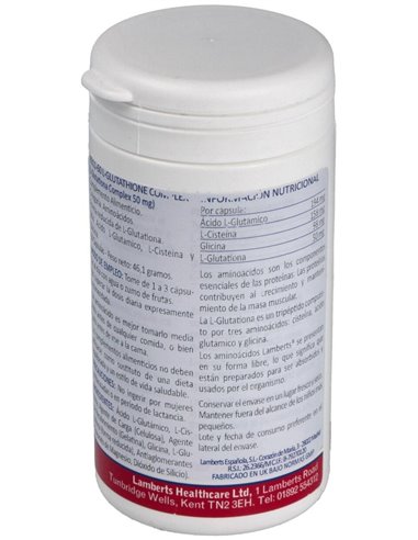 L-Glutationa Complex de Lamberts