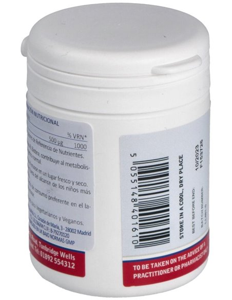 Biotina 500 µg de Lamberts