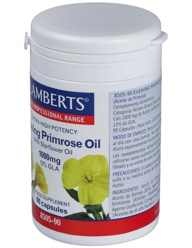 Aceite de Prímula y Borraja 1000 mg de Lamberts