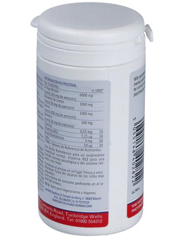 Refreshall® (Vit, Min, Gingko, Melisa, Romero +) 120 Tabs. de Lamberts