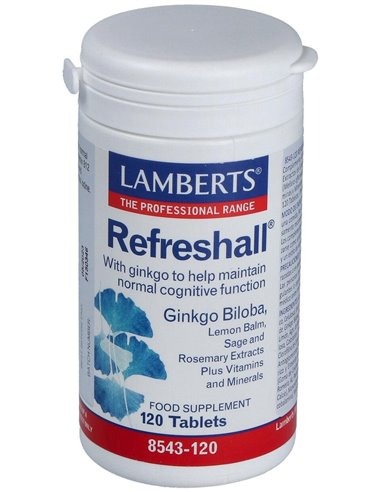 Refreshall® (Vit, Min, Gingko, Melisa, Romero +) de Lamberts