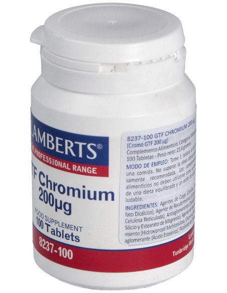 Cromo GTF 200 µg de Lamberts