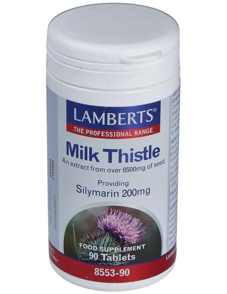 Cardo Mariano 6250 mg (200 mg de Silimarina) de Lamberts