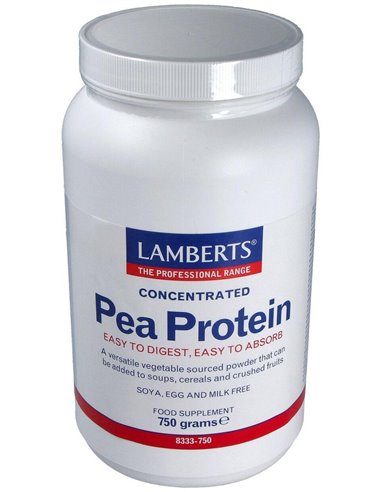 Pea Protein (Proteína de Guisante en polvo) 750 gramos 750 g de Lamberts