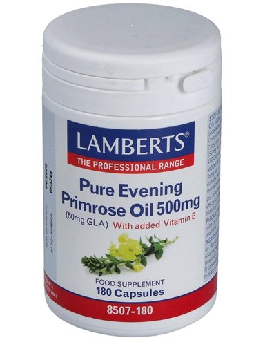 Aceite de Prímula 500 mg 180 Caps. de Lamberts