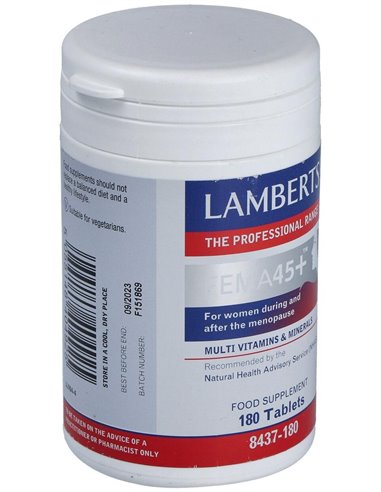 FEMA 45+ (Durante y después de la Menopausia) 180 Tabs. de Lamberts