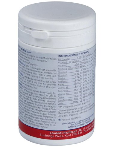 FEMA 45+ (Durante y después de la Menopausia) 180 Tabs. de Lamberts