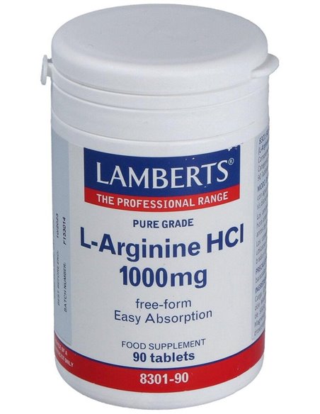 L-Arginina HCl 1000 mg de Lamberts
