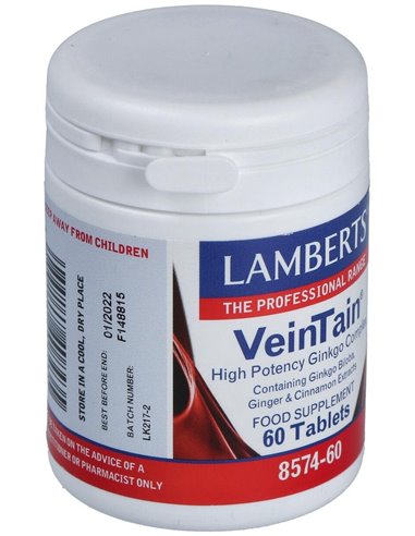 Veintain® (Ginkgo+Canela+Jengibre) de Lamberts