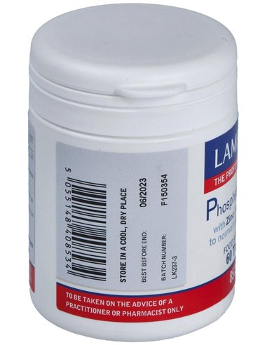 Fosfatidil Serina 100 mg con Zinc 5 mg de Lamberts