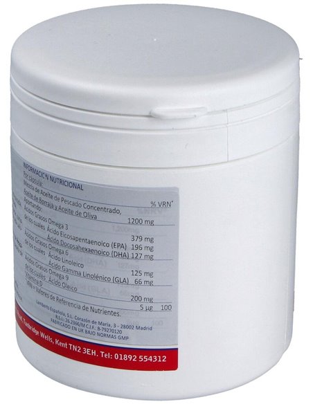 Omega 3,6,9 1200 mg + Vitamina D3 de Lamberts