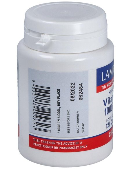 Vitamina D3 1000 UI (25 µg) de Lamberts