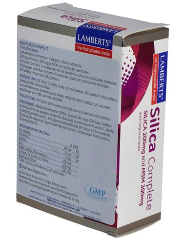Silica Complete (Cabello, Piel y Uñas) 60 Tabs. de Lamberts