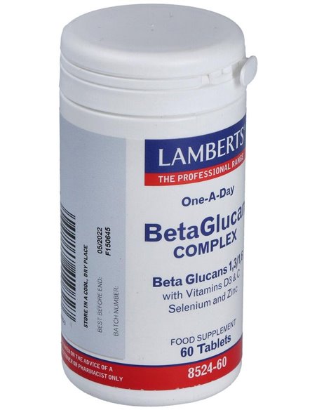 Complejo de Beta-Glucanos 60 Tabs. de Lamberts