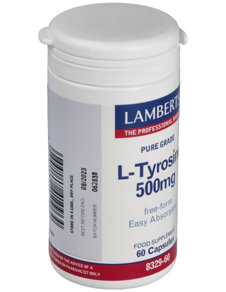 L-Tirosina 500 mg de Lamberts