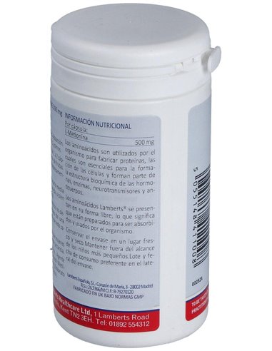 L-Metionina 500 mg de Lamberts
