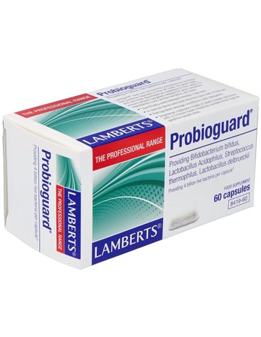 Probioguard® (4 cepas probióticas) 60 Caps. de Lamberts