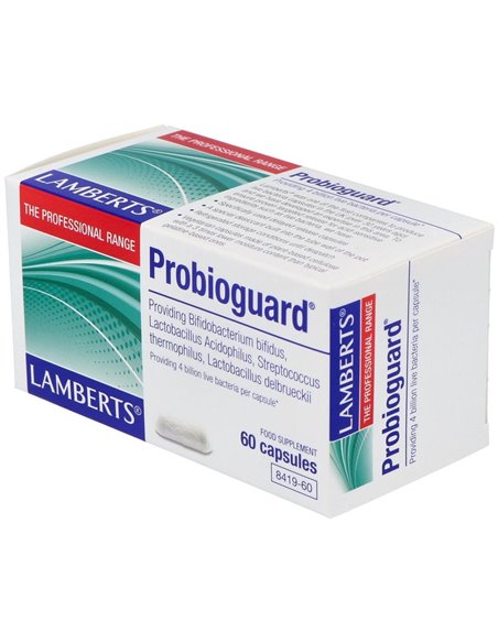 Probioguard® (4 cepas probióticas) 60 Caps. de Lamberts