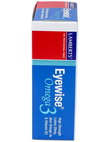 Eyewise® Omega 3 (Luteína, Zeaxantina. Vit D3) 60 Caps. de Lamberts
