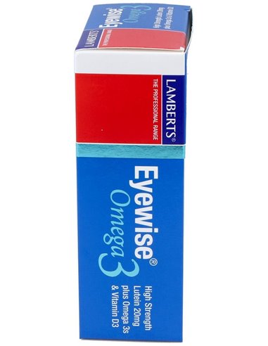 Eyewise® Omega 3 (Luteína, Zeaxantina. Vit D3) de Lamberts