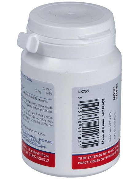 P5P 20 mg (Piridoxal-5-Fosfato) de Lamberts