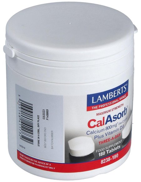 CalAbsorb® (Calcio 800 mg como citrato) de Lamberts
