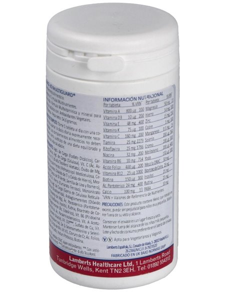 Multi-Guard® (Apto para Veganos) 30 Tabs. de Lamberts