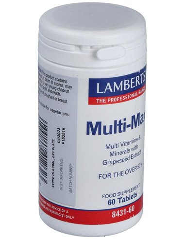 Multi-Max® (Para Mayores de 50) 60 Tabs. de Lamberts