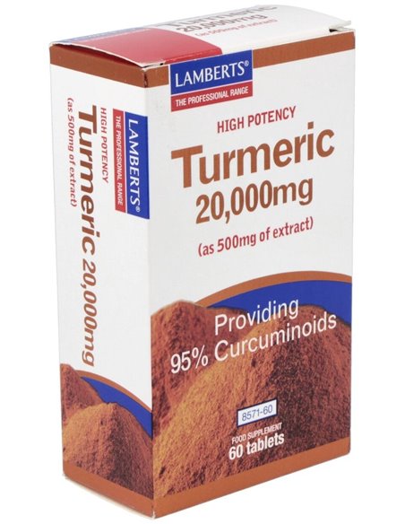 Cúrcuma (Turmeric) 20.000 mg de Lamberts