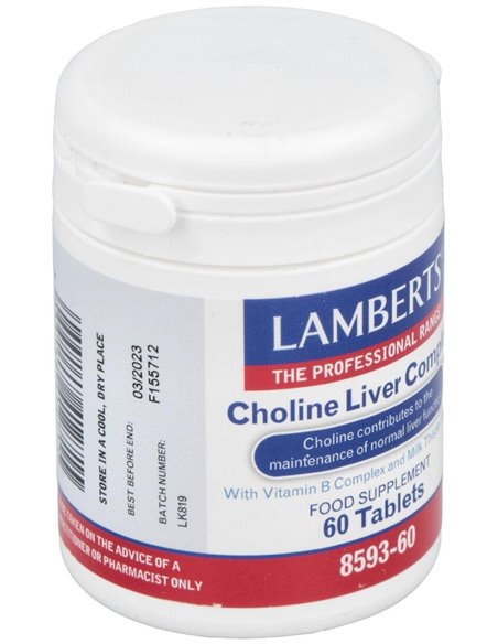 Choline Liver Complex (Cardo Mariano y Vit. B) 60 Tabs. de Lamberts