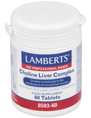 Choline Liver Complex (Cardo Mariano y Vit. B) 60 Tabs. de Lamberts